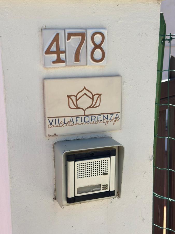 Villa Fiorenza - 100 Mt Dal Mare 카스텔라마레델골포 외부 사진